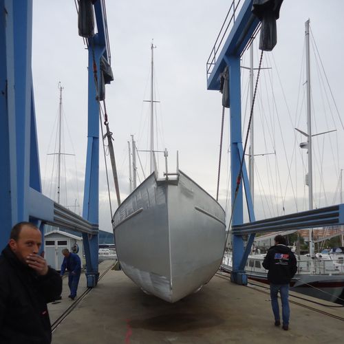 Veleiro de cruzeiro - BESTEVAER 45ST  JONGEDAME - KM Yachtbuilders - em alumínio