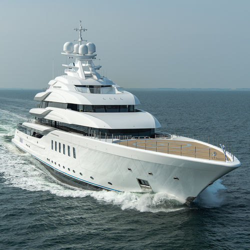 Megaiate de cruzeiro - MADSUMMER - Lurssen Yachts - com casa de leme elevada / com piscina / com heliporto