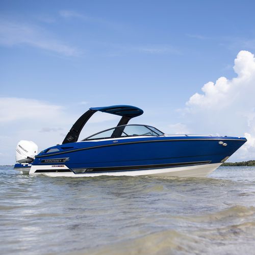 Lancha de proa aberta com motor de popa - 275SS - Monterey Boats - com console dupla / bowrider / open