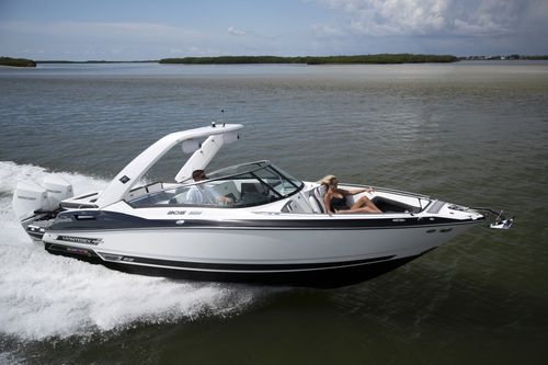 Lancha de proa aberta com motor de popa - 305SS - Monterey Boats - bimotor / com console dupla / bowrider