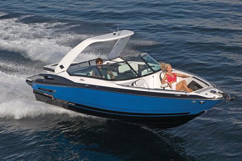 Lancha de proa aberta com motor de centro - 298SS - Monterey Boats - bimotor / com console dupla / bowrider