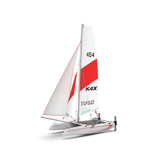 Catamarã esportivo de lazer - K4X - Topcat - de regata / para escola / individual
