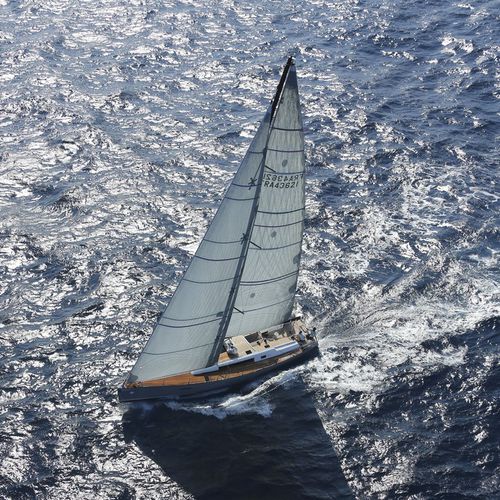 Iate à vela de cruzeiro - CENTURION 57 - Wauquiez - de regata / 3 cabines / de popa aberta