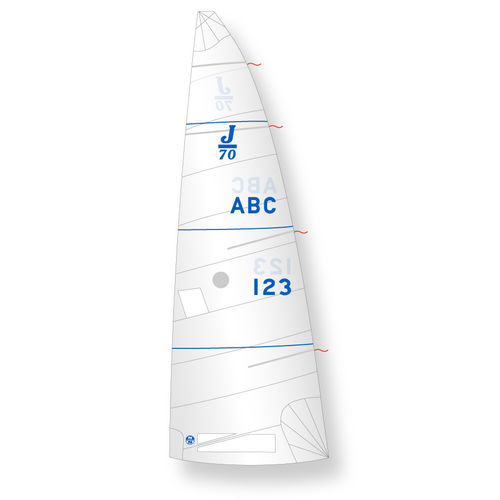 Vela mestra - F-1 - North Sails Sailmaking - para veleiro monotipo / em poliéster / J70