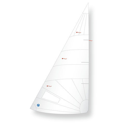 Bujarrona - J-13 - North Sails Sailmaking - para veleiro monotipo / em poliéster / 420