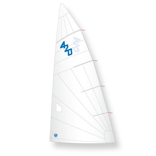 Vela mestra - M-11 - North Sails Sailmaking - para veleiro monotipo / em poliéster / 420