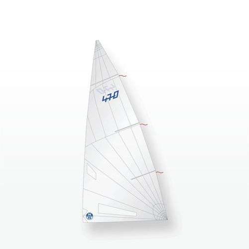 Vela mestra - N15-L5 - North Sails Sailmaking - para veleiro de corrida / cross-cut / em poliéster