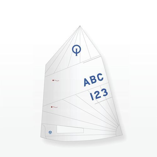 Vela mestra - V-2 - North Sails Sailmaking - para barco de vela ligeira / cross-cut / Optimist
