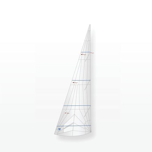 Bujarrona - J-6 - North Sails Sailmaking - para barco de vela ligeira / em poliéster / J70