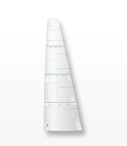 Vela mestra - SQUARE TOP - North Sails Sailmaking - para veleiro de cruzeiro / em poliéster / em Dyneema®