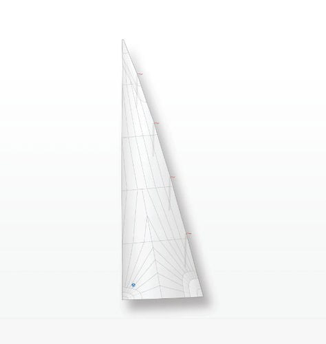 Vela mestra - North Sails Sailmaking - para veleiro de cruzeiro / em poliéster / em Dyneema®