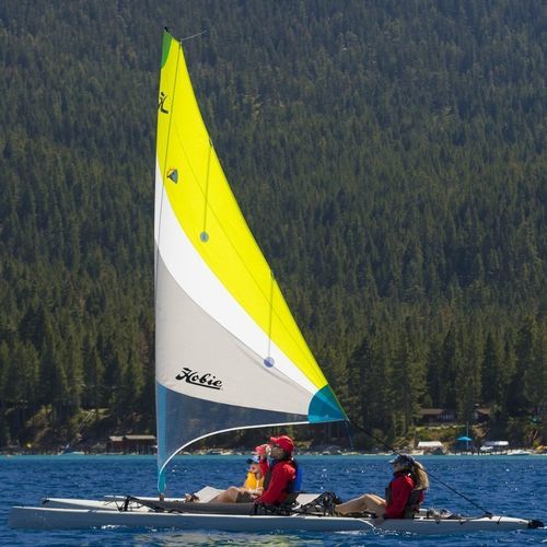 Caiaque aberto - MIRAGE ISLAND - Hobie Cat USA - de pesca / oceânico / para adulto