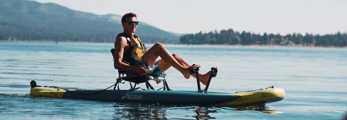 Caiaque aberto - MIRAGE ITREK 11 - Hobie Cat USA - inflável / de pesca / oceânico