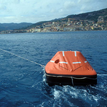 Balsa salva-vidas para barco - Eurovinil - costeira / de 6 lugares / de 4 lugares