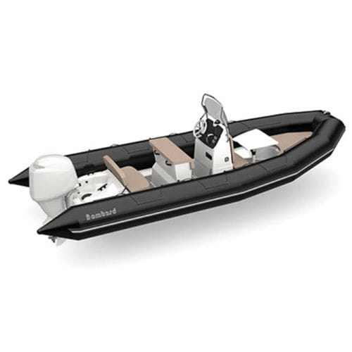 Barco inflável com motor de popa - Sunrider 650 - Bombard - semirrígido / com console lateral / open