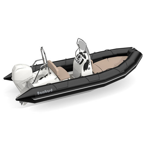 Barco inflável com motor de popa - Sunrider 500 - Bombard - semirrígido / open / com console lateral