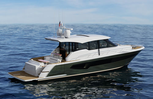 Iate a motor de cruzeiro - EX 54 - Tiara Yachts - com hard-top / 2 cabines
