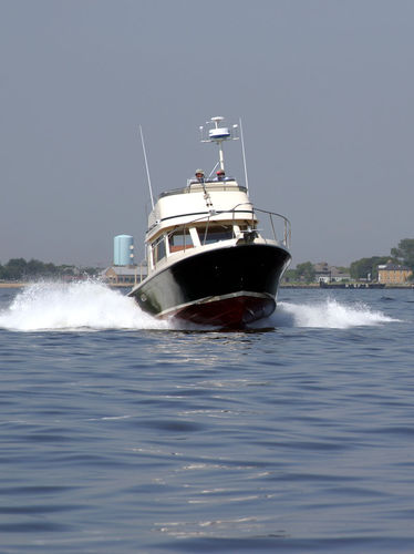 Lancha Express Cruiser com motor de centro - 35 TOURNAMENT EXPRESS - Albin Marine - com flybridge / tipo lobster