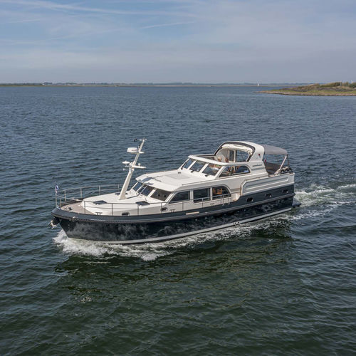 Iate a motor de cruzeiro - Grand Sturdy 500 AC Variotop - Linssen Yachts B.V. - com flybridge / 2 cabines / pernoite para 6 pessoas