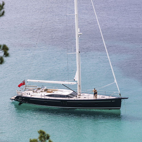 Iate à vela de cruzeiro - 675 - Oyster Marine - 3 cabines / com cockpit central / com leme duplo