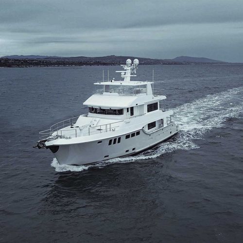 Iate a motor de cruzeiro - 80 - Nordhavn - com flybridge