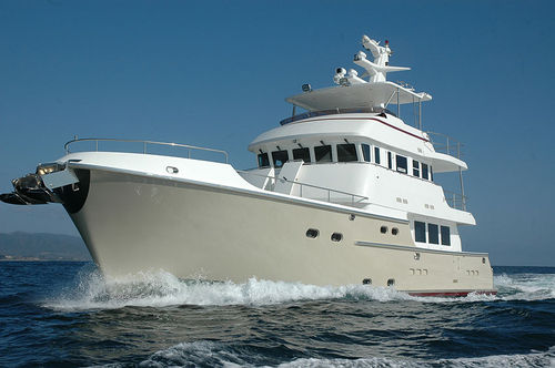 Iate a motor offshore - 72 - Nordhavn - trawler / com casa do leme / com casco de deslocamento