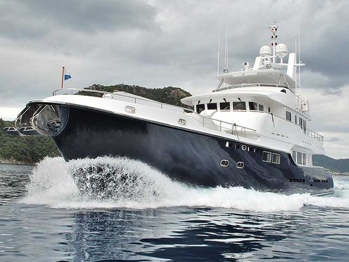 Iate a motor offshore - 86 - Nordhavn - trawler / com flybridge / com casa do leme