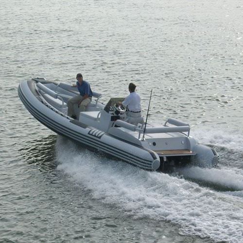 Barco inflável com hidrojato - Launch Series 700 - Novurania - de rabeta / a diesel / semirrígido