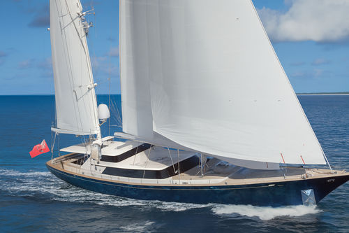 Super iate à vela de luxo de cruzeiro - ENTERPRISE C - Perini Navi - de cruzeiro / de cruzeiro oceânico / com flybridge