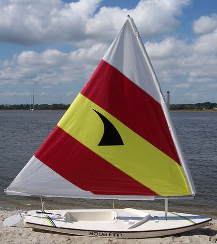 Barco de vela ligeira individual - AQUA FINN - American Sail - de lazer / Finn / catboat