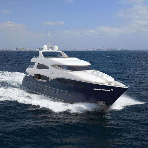 Superiate de cruzeiro - 35 M - Vicem Yachts - com casa de leme elevada / 7 cabines / com casco de planeio