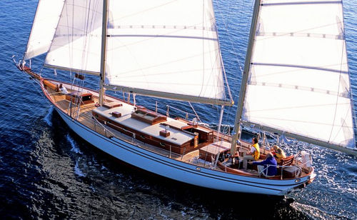 Iate à vela clássico - S/V BOUNTY - Legendary Yachts - de popa aberta / ketch