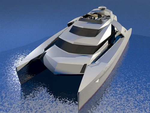 Iate a motor catamarã - SASA 52' - Pedigree Cats - de cruzeiro / com flybridge / por medida
