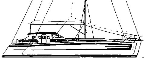 Trimarã - TRI-STAR 104' - Pedigree Cats - de cruzeiro