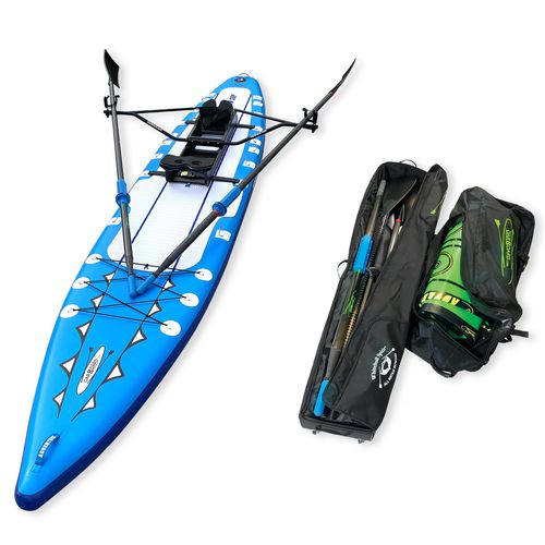 Prancha de SUP inflável - Adventure Row 16’ Combo Package (Single) (Blue) - Whitehall Rowing & Sail - Allround / de passeio / para adulto