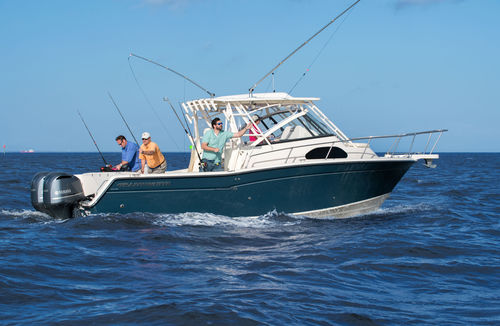 Lancha walkaround com motor de popa -  Marlin 300 - Grady-White - bimotor / de pesca esportiva / com cabine