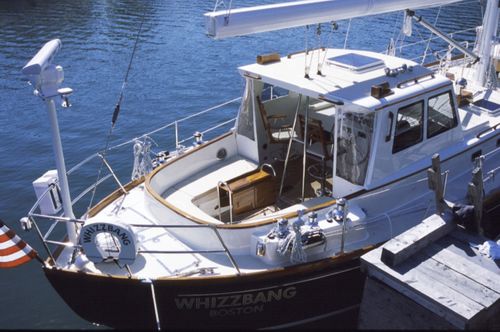 Iate à vela motorsailer - WHIZZBANG - Lyman Morse - 2 cabines / de popa aberta / com cockpit fechado