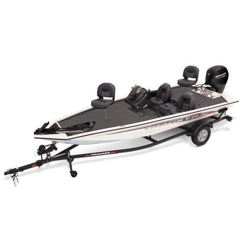 Bass boat com motor de popa - PRO TEAM 175 TXW® - Fisher - com console lateral / open / de pesca esportiva