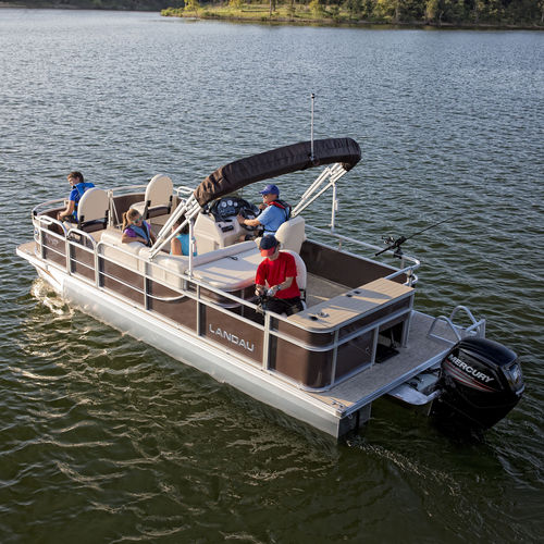 Pontoon boat com motor de popa - A'Lure 212 - Landau Boats - tri-tube / de pesca esportiva / máx. 12 pessoas