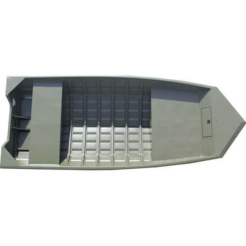 Jon boat com motor de popa - 1860VJ  - SeaArk Boats - open / com console lateral / de pesca esportiva