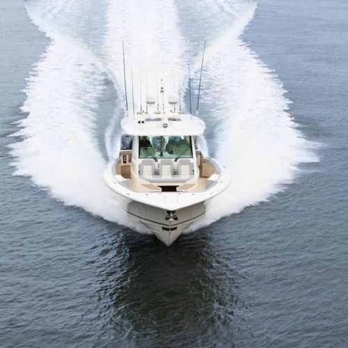 Iate a motor de pesca esportiva - 530 LXF - Scout Boats - de cruzeiro / com hard-top / 1 cabine