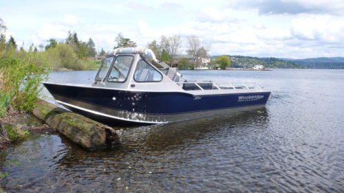 Lancha de proa aberta com motor de centro - SPORT IN - Wooldridge - a diesel / com console dupla / open