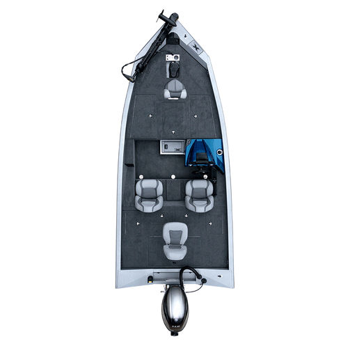 Bass boat com motor de popa - X18 Pro - Xpress - com console lateral / de pesca esportiva / máx. 4 pessoas