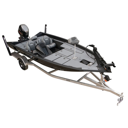 Bass boat com motor de popa - H18 - Xpress - com console lateral / open / de pesca esportiva