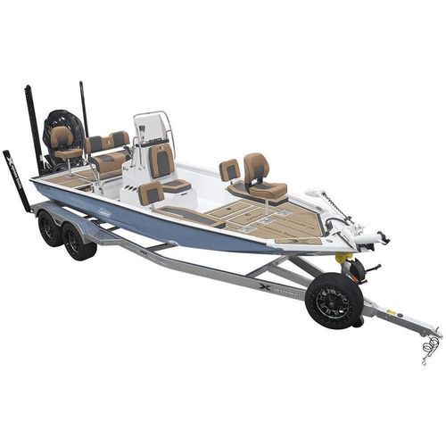 Bay boat com motor de popa - XR21B - Xpress - de gasolina / com casco de planeio / open