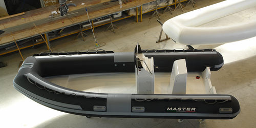 Barco profissional barco auxiliar para mergulho - 540 - Master - com motor de popa / barco inflável semirrígido