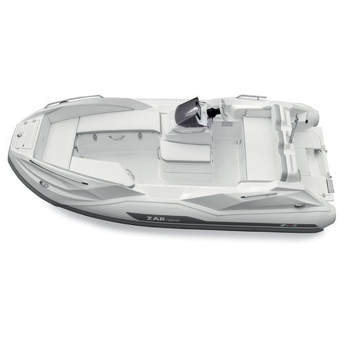 Barco inflável com motor de popa - ZF-5  - Zar Formenti - semirrígido / open / com console lateral