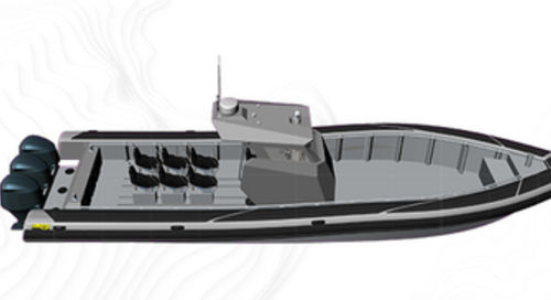 Barco profissional barco-patrulha - 1200 ALURAID - Sillinger - barco salva-vidas / barco auxiliar para mergulho / barco de apoio portuário
