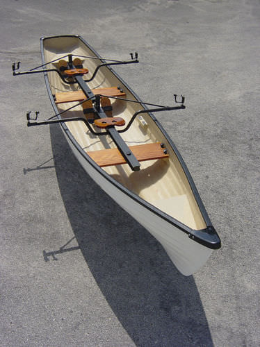 Barco de remo de lazer - HERITAGE 15 GUIDE - Little River - double skiff