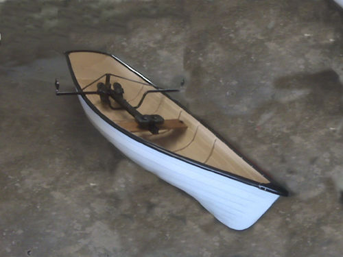 Barco de remo clássico - Heritage 12 Guide - Little River - de lazer / single skiff
